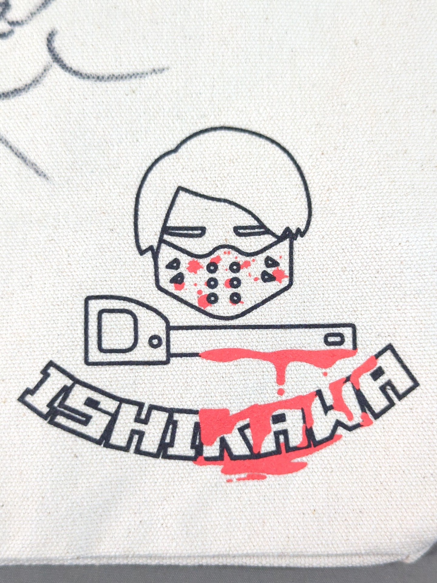【hand signed autograph】★BLUE KOKE★ Yuki Ishikawa Mini Tote Bag