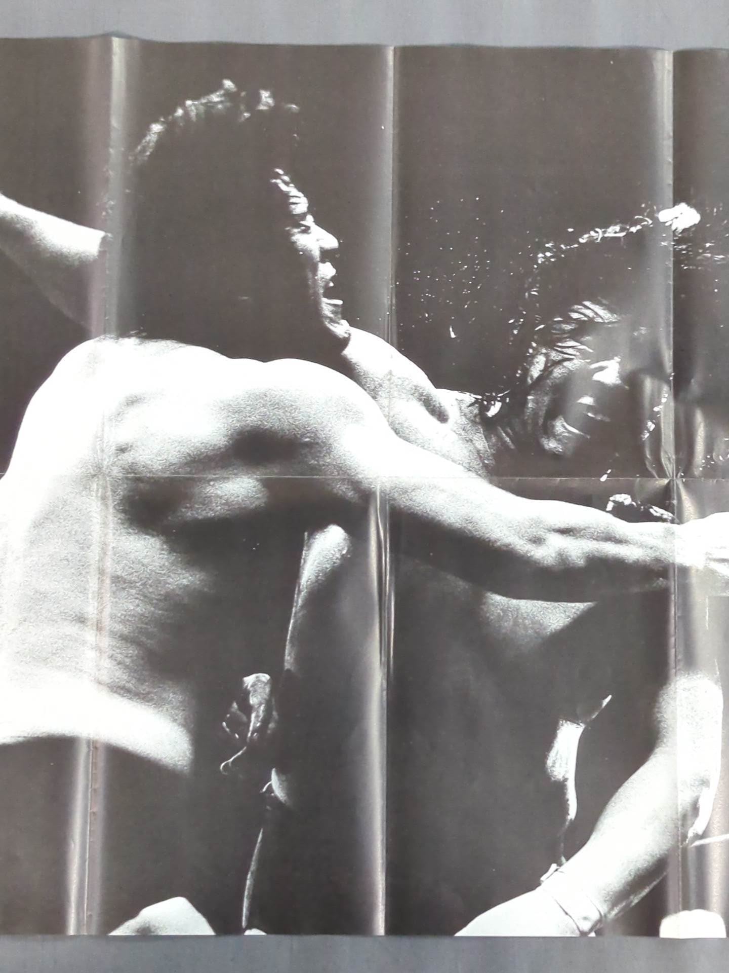 長州力 雑誌付録ポスター