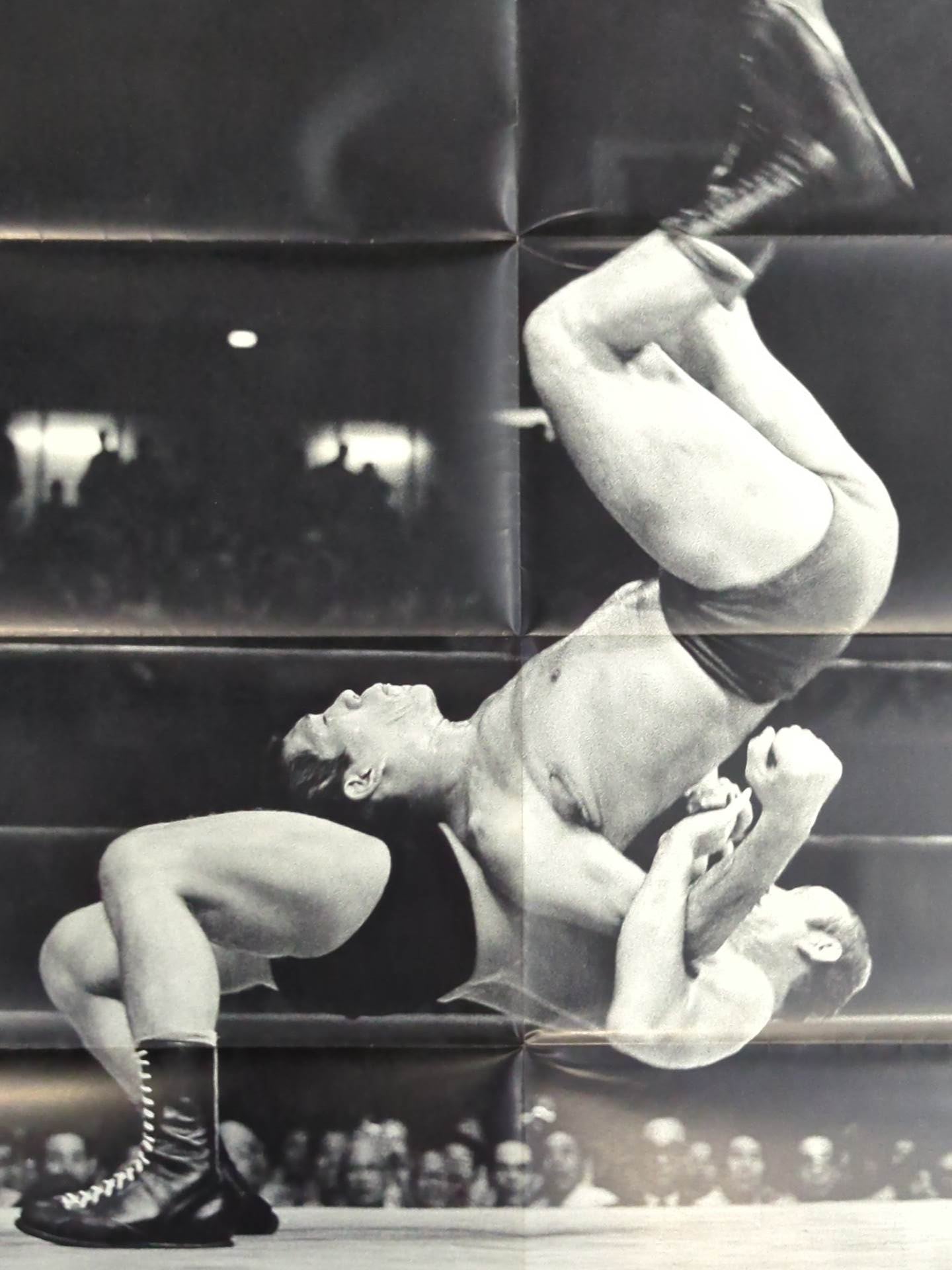 【豪快! 若馬ジュニアの人間風車】雑誌付録ポスター