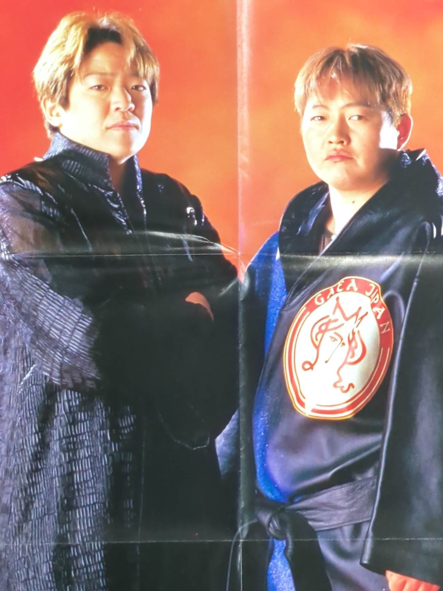 クラッシュ2000(長与千種&ライオネス飛鳥) 雑誌付録ポスター