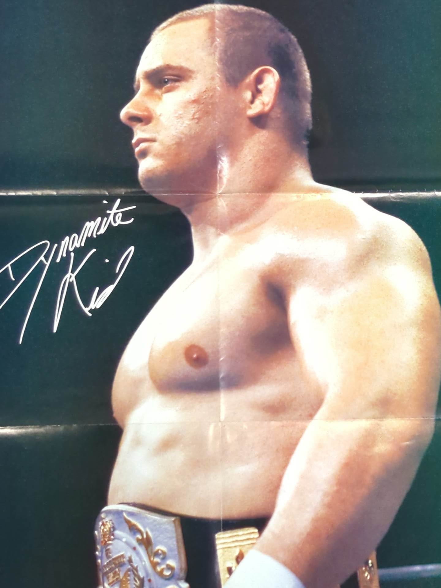 ダイナマイト・キッド 雑誌付録ポスター