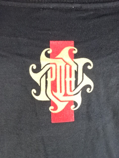 Minoru Suzuki RED LINE Oatmeal T-shirt (1) (Black)