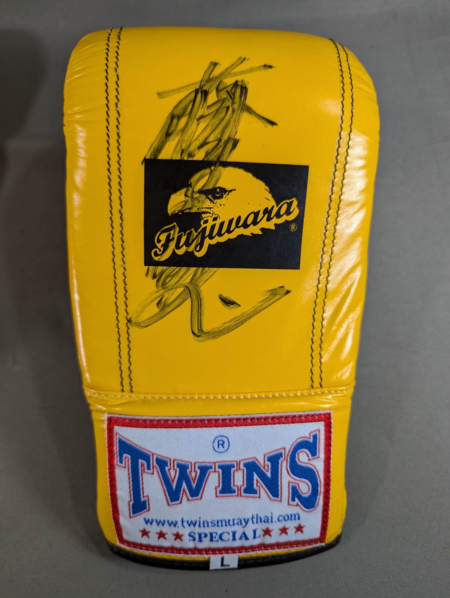 【2選手直筆サイン入り】TWINS製 パンチンググローブ