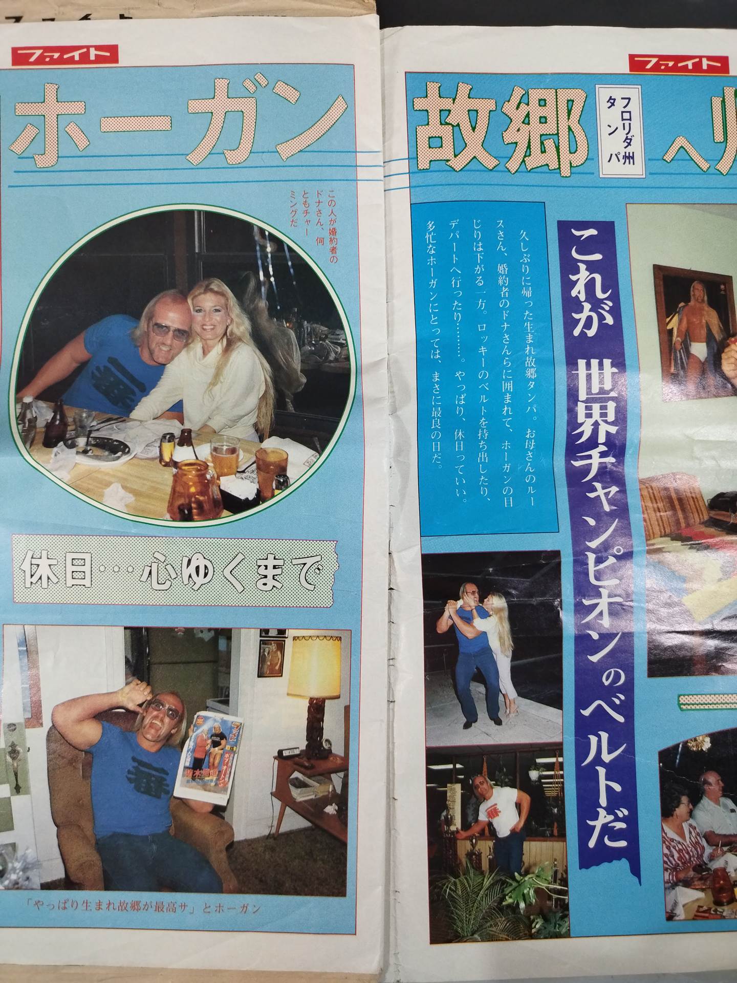 Weekly Fight 786 ★1 Whole Book Hulk Hogan ★