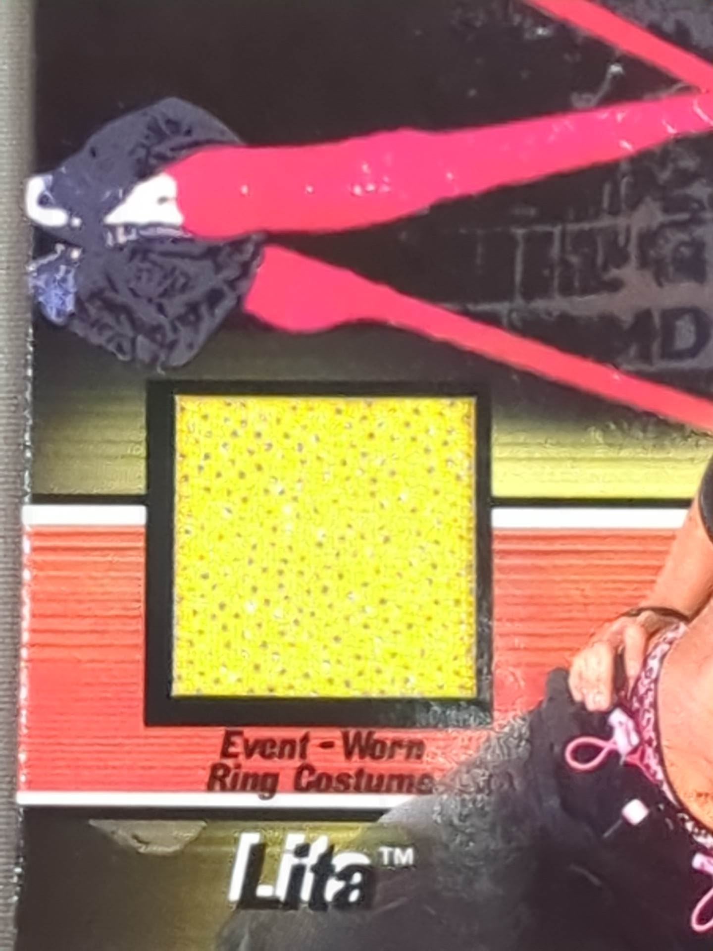 2001 FLEER Rita Official Relic Card (Costume)