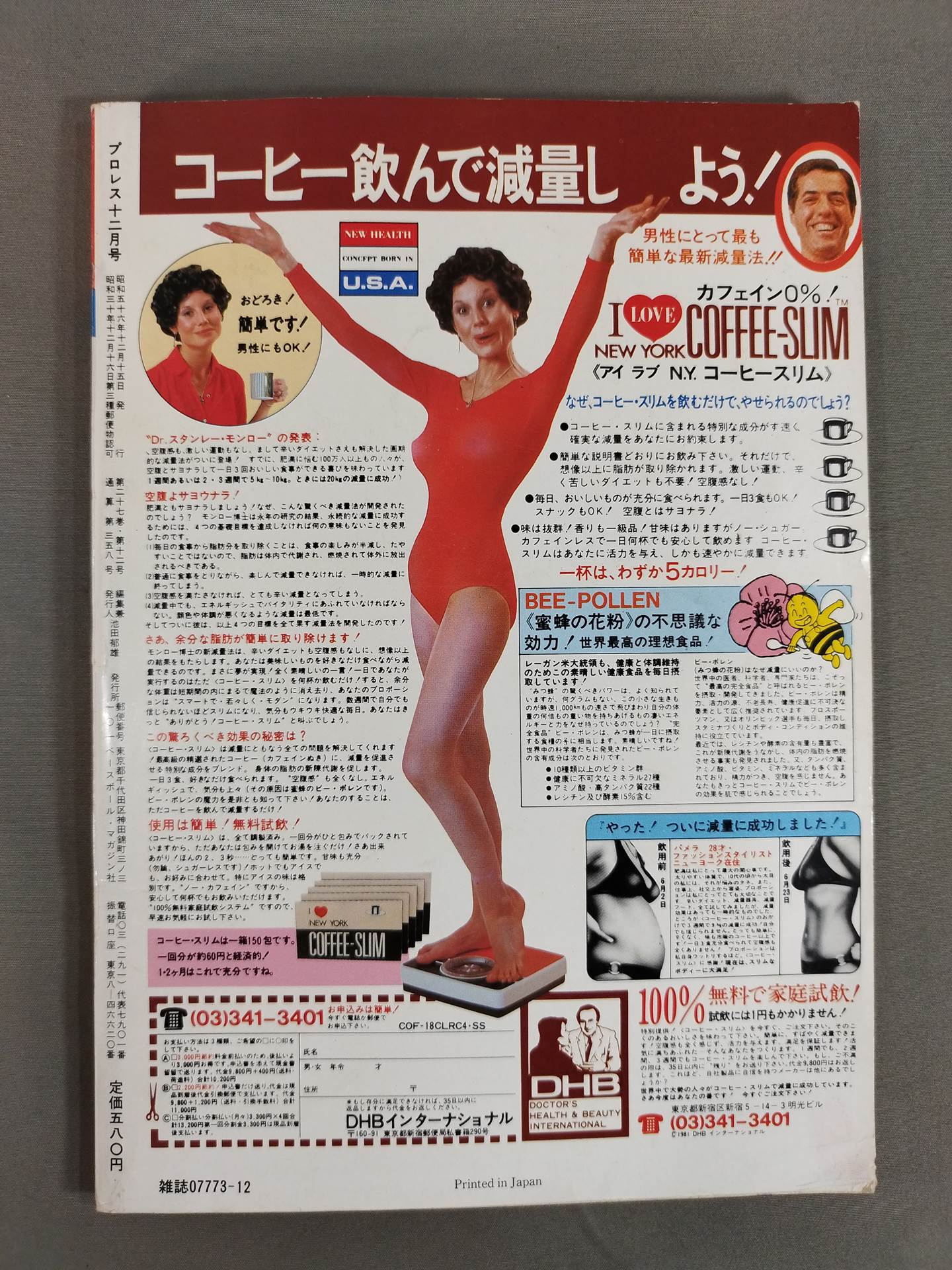 Pro Wrestling Monthly, December 1981