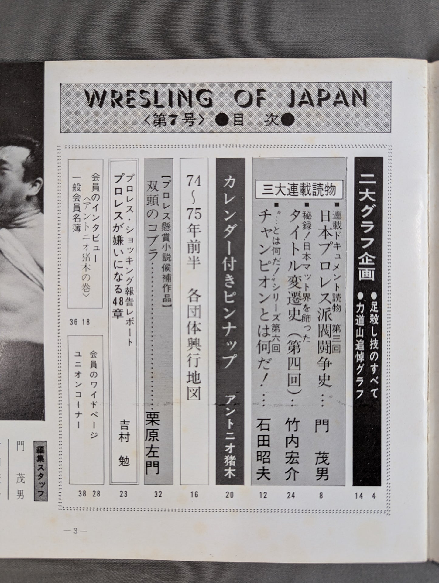 Wrestling OF JAPAN NO.7