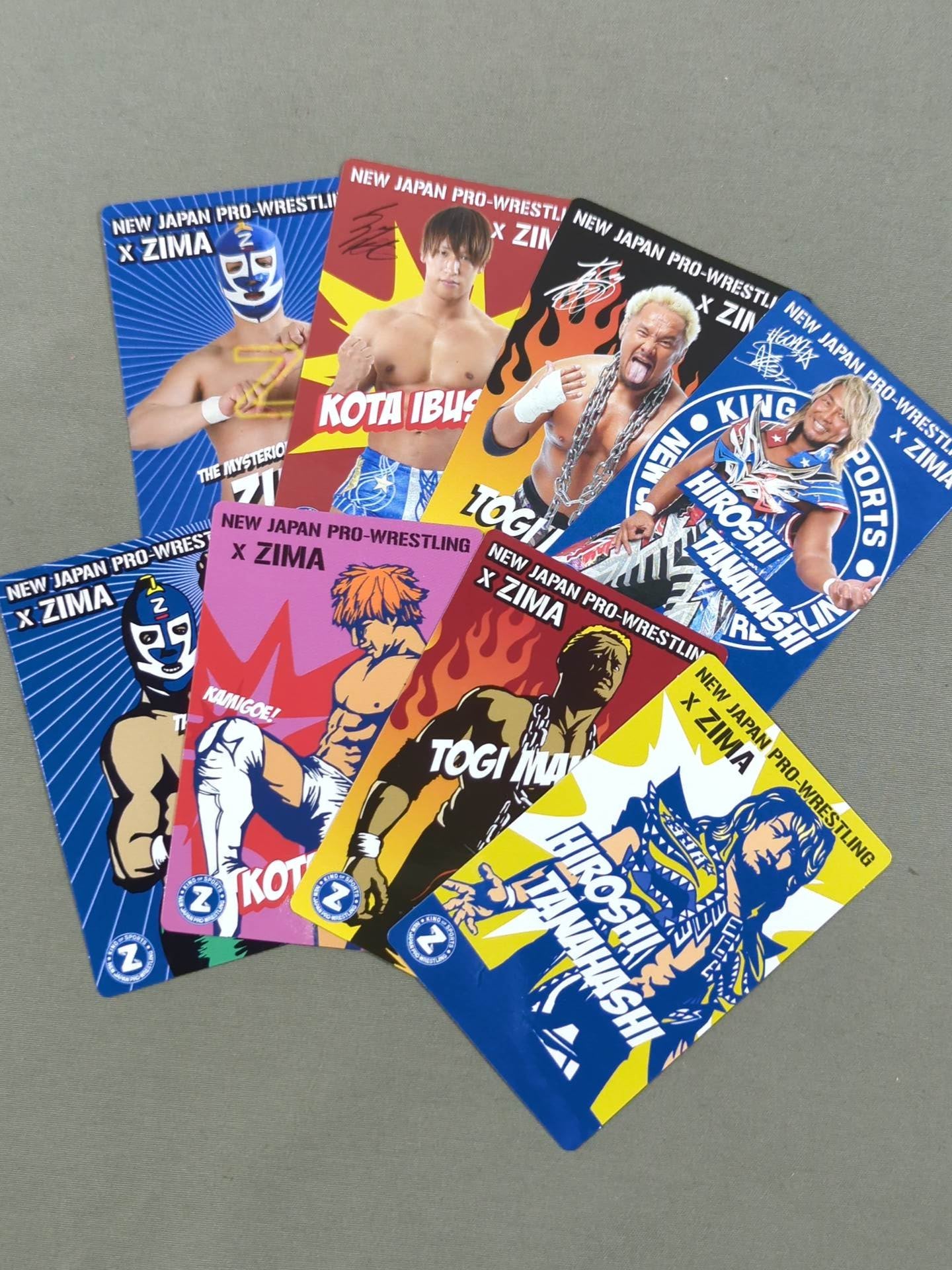 ★ The second full complete! ★ New Japan Pro Wrestling ×ZIMA Card Set