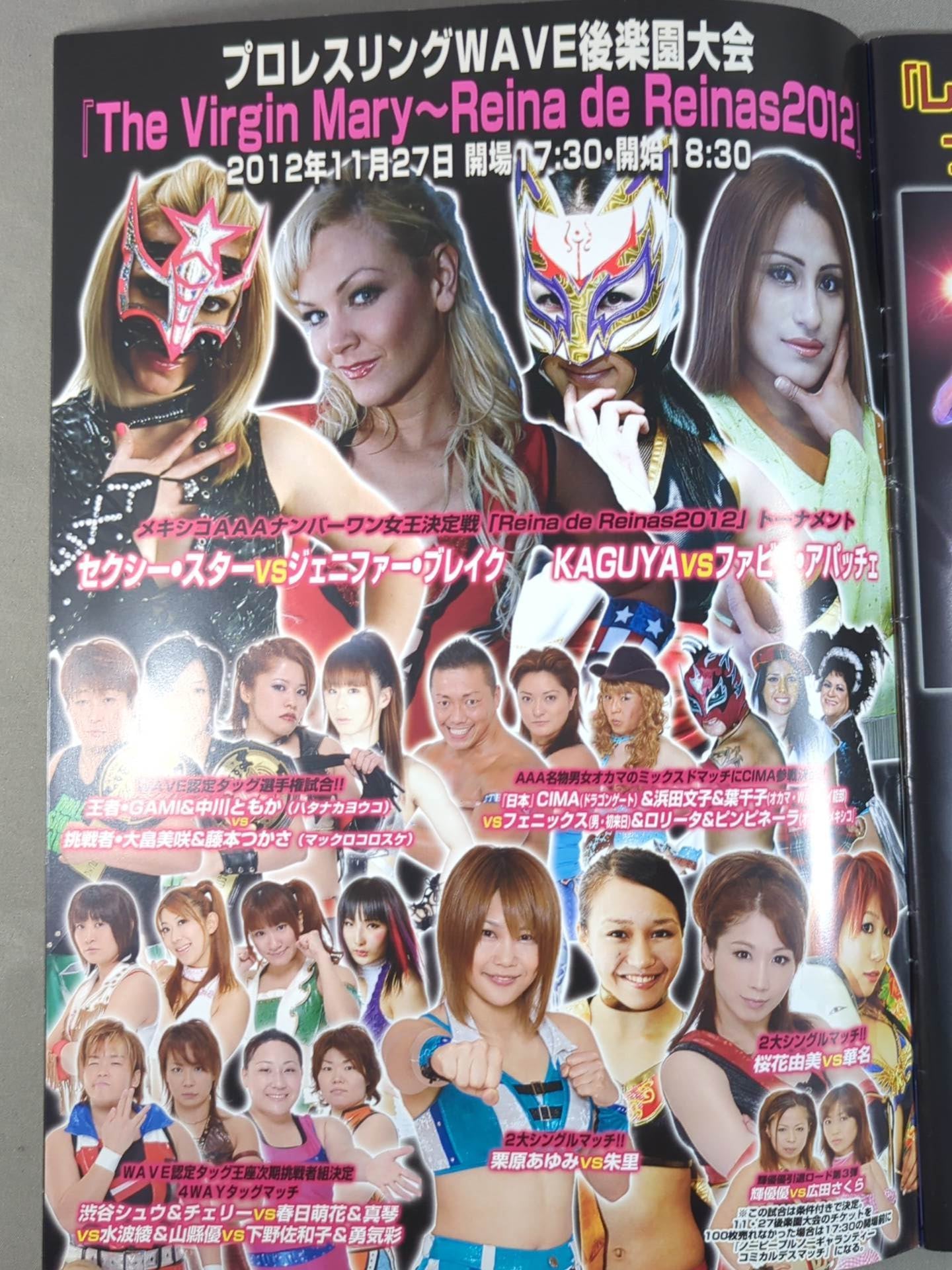 プロレスリングWAVE 公式パンフレット vol.59