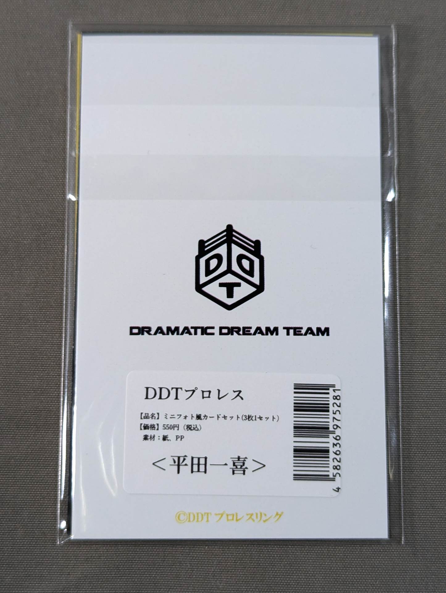 平田一喜 ミニフォト風カードセット