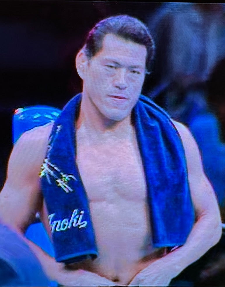 ★Antonio Inoki Achieved 4 consecutive IWGP titles!! The beginning of the generational struggle! ! worn by him 's fighting spirit towel! ! ★