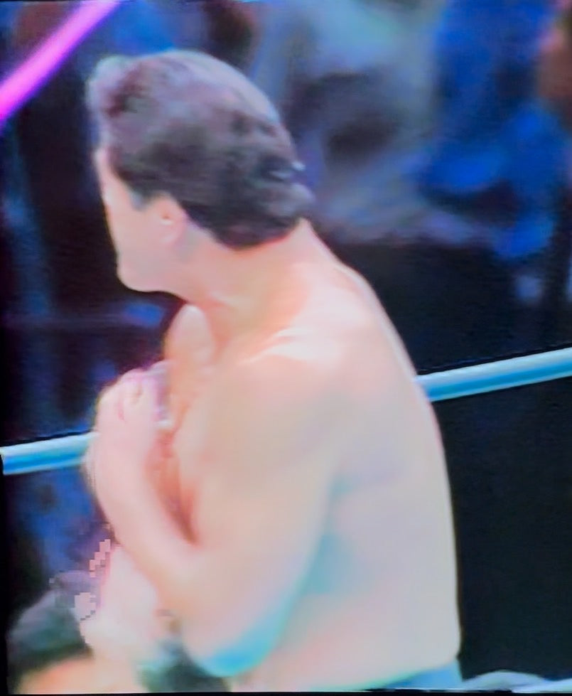 ★Antonio Inoki Achieved 4 consecutive IWGP titles!! The beginning of the generational struggle! ! worn by him 's fighting spirit towel! ! ★