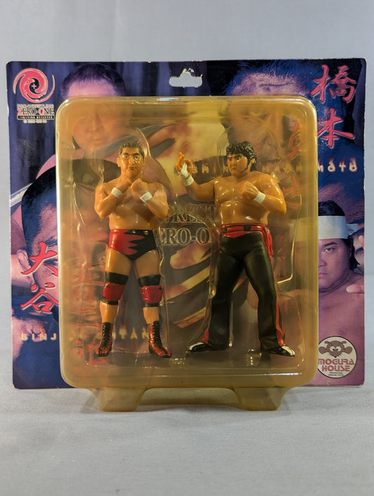 Shinya Hashimoto  (stance)& Shinjiro Otani