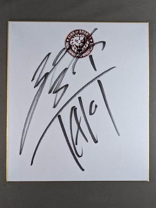 Taichi  (Lion Mark ) Shikishi ( Autograph board ) )