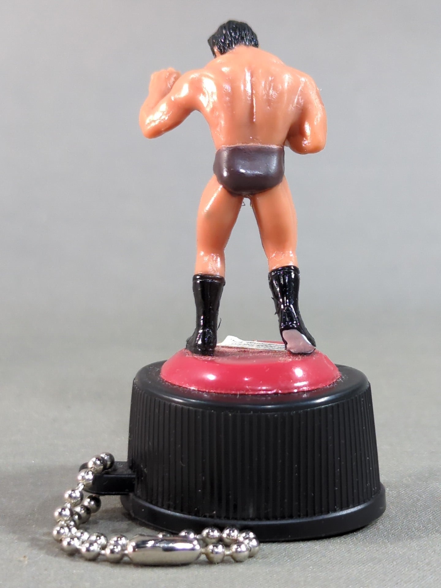 Antonio Inoki Bottle Cap Figure Keychain