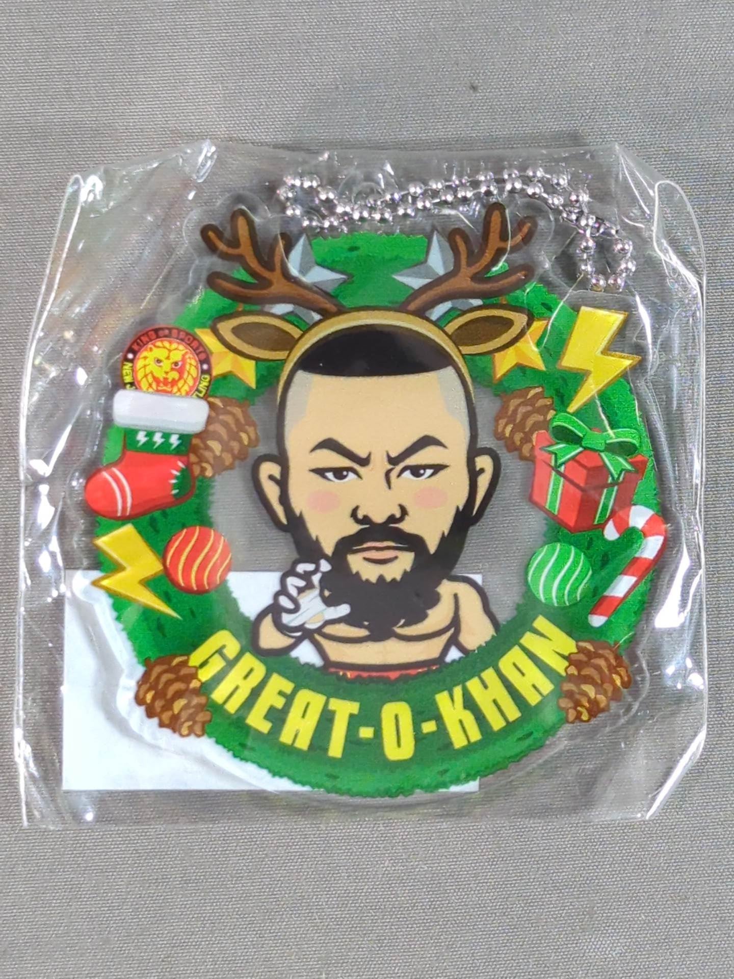 ★ Christmas ver. ★ Great-O-Khan Moba Gacha Acrylic Keychain