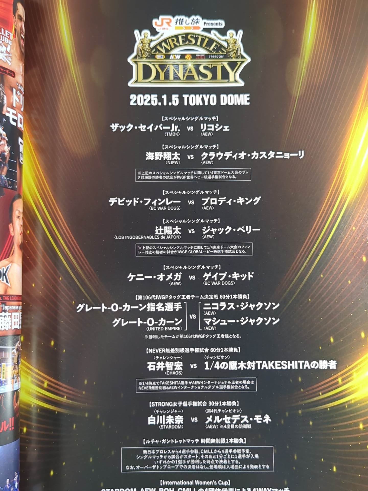 レッスルキングダム19&ダイナスティ / WRESTLE KINGDOM 19 & DYNASTY