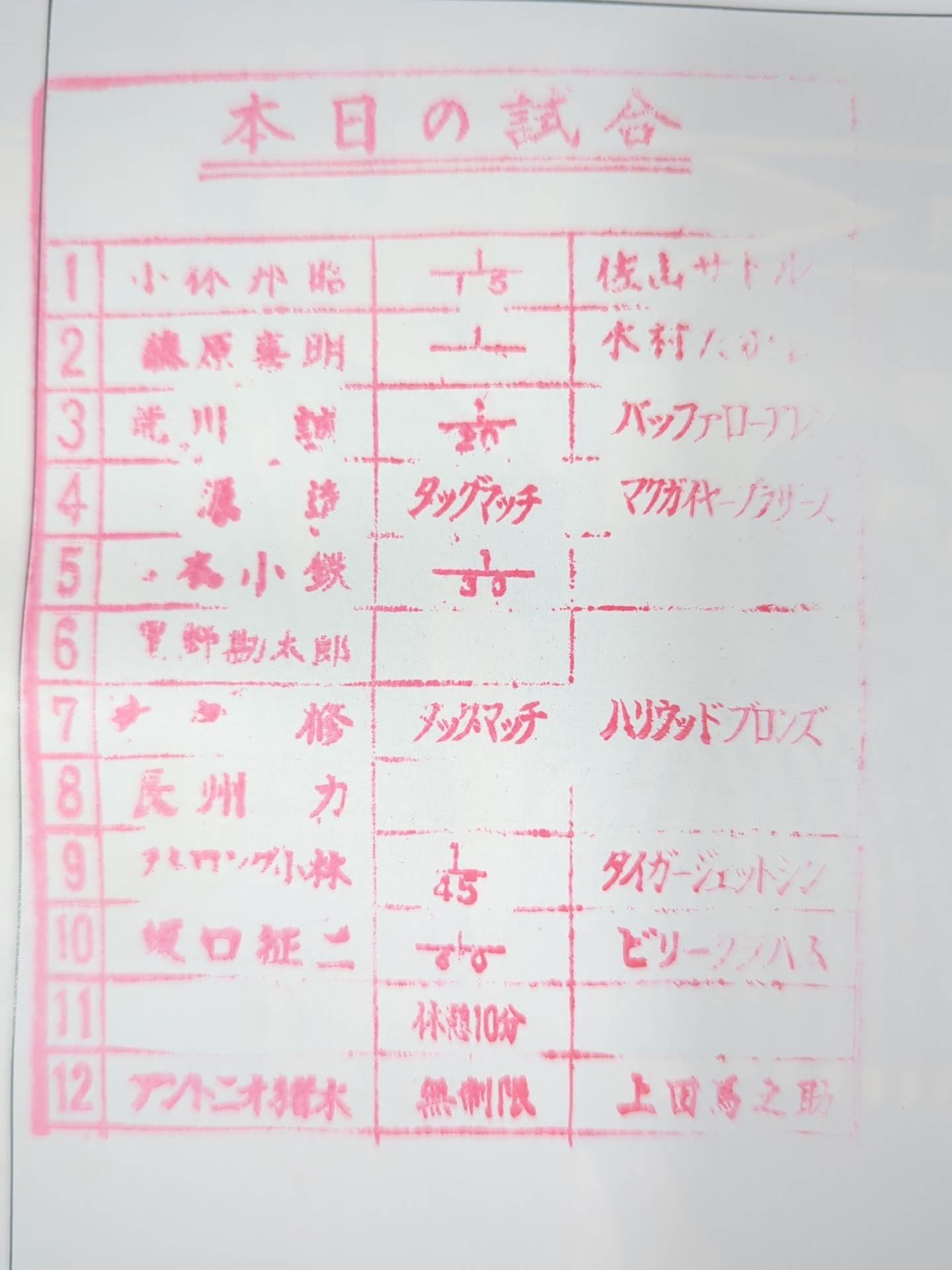 ★ Inoki vs Ueda Nail Board Death Match ★78 New Year Golden Series