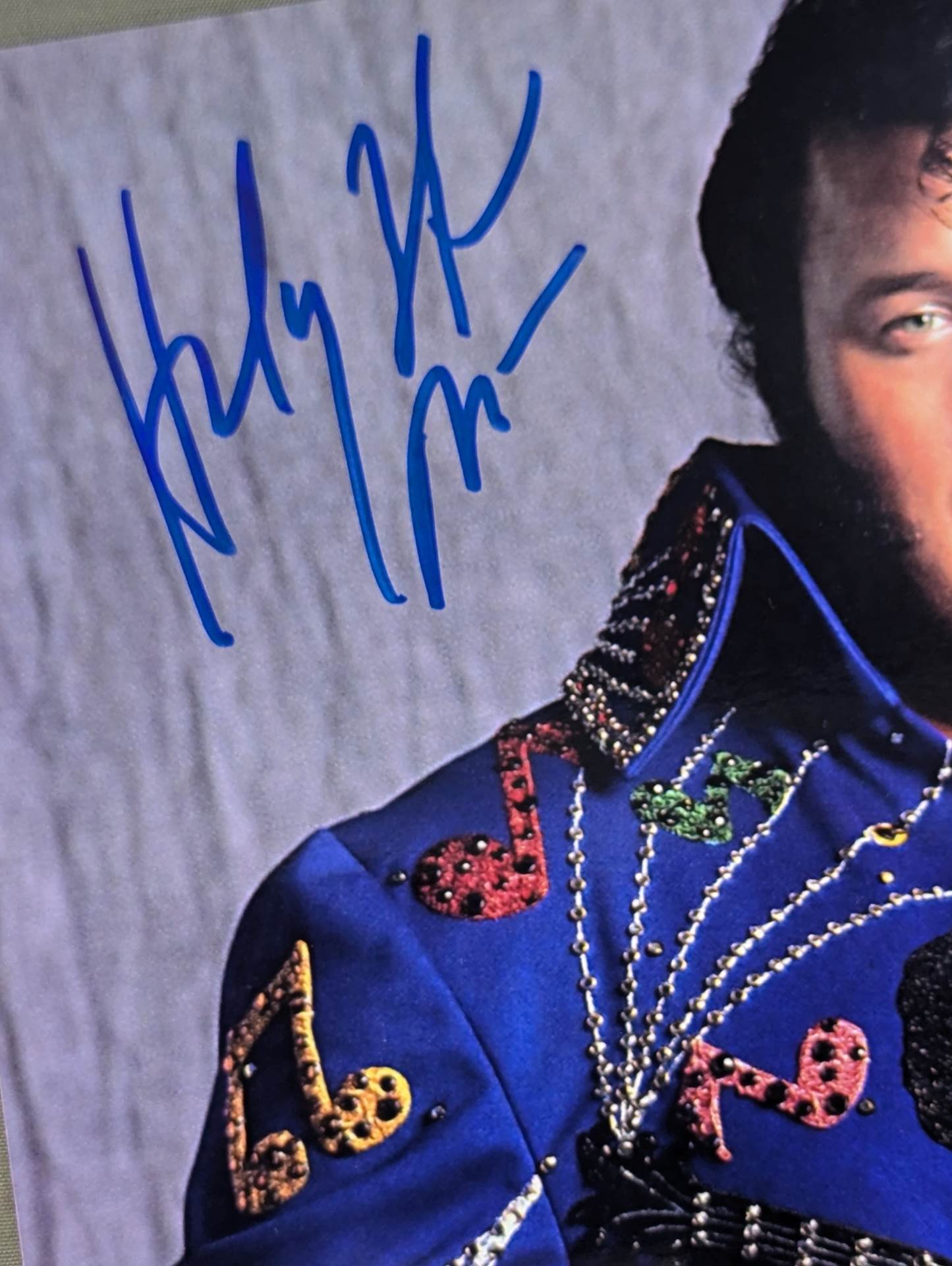 Tonk Man hand signed autograph Pro-Photo