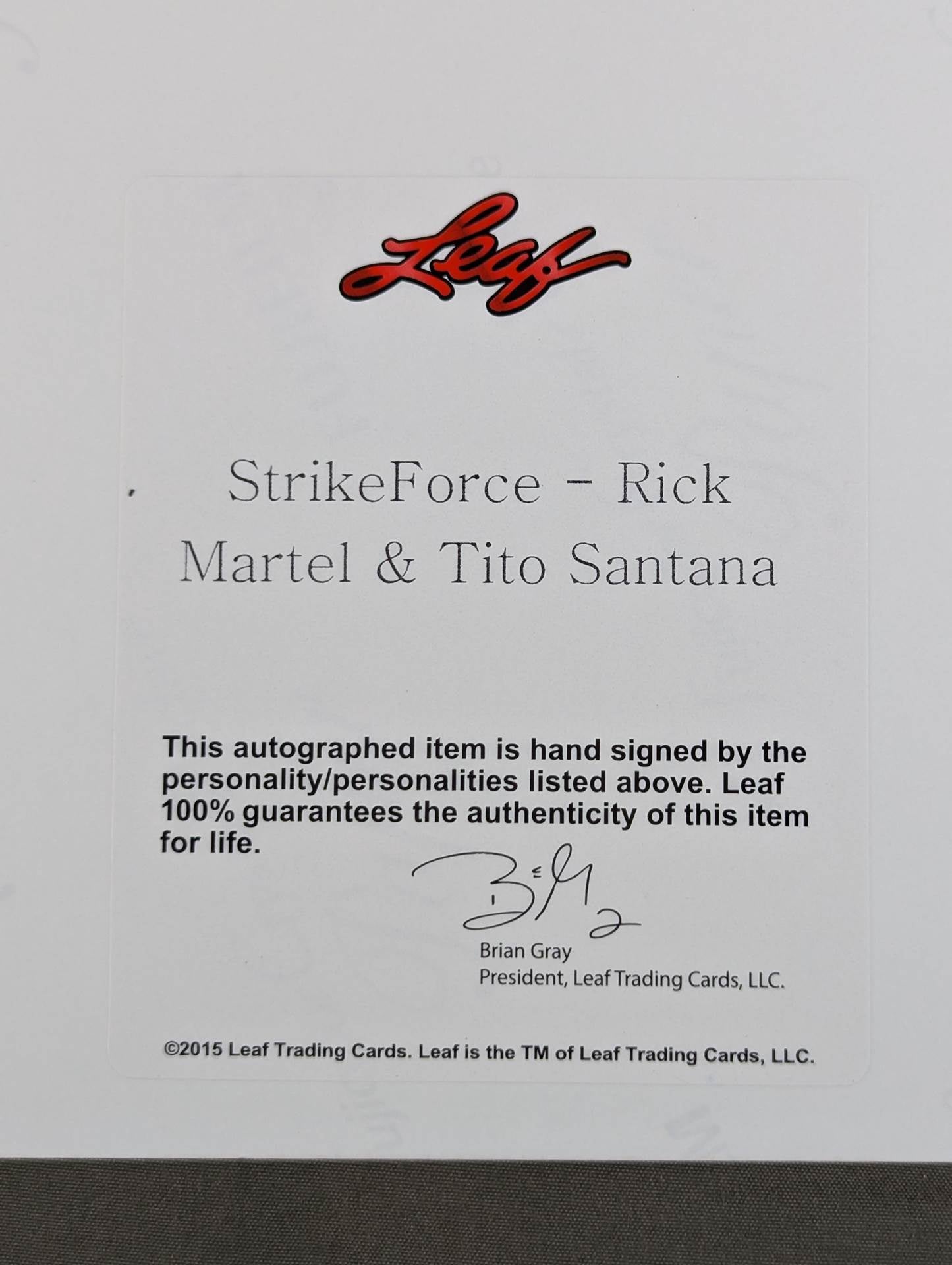 Strike Force 2 hand signed autographs Pro-Photo