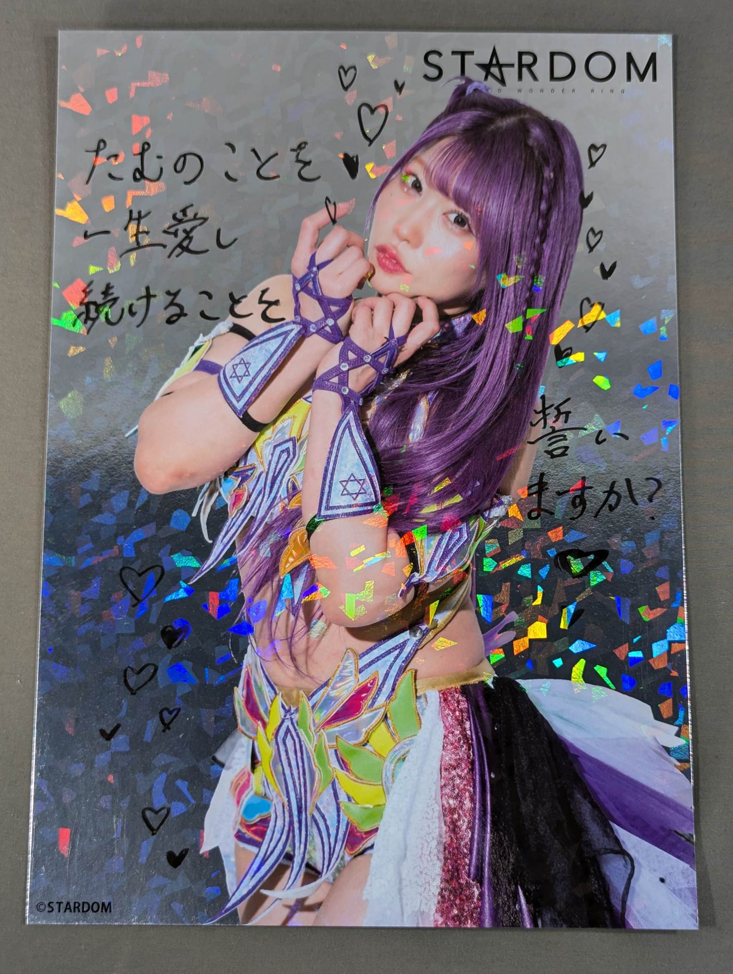 STARDOM 中野たむ　ポートレート２点 Amazon.co.jp: STARDOM 中野たむ ポートレート : おもちゃ