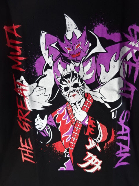 Great Muta× Great Demon King Satan T-shirt