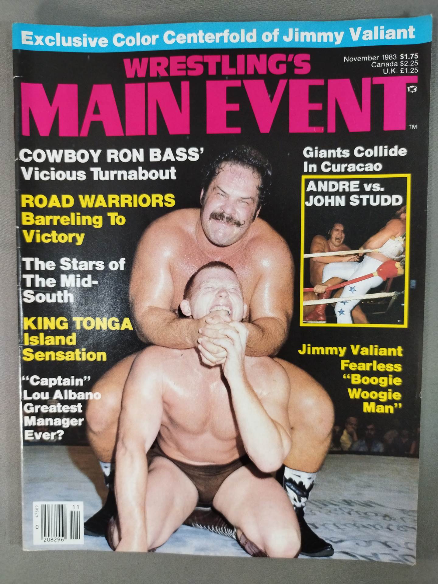 WRESTLING’S MAIN EVENT 1983年11月号