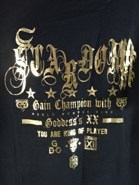 Stardom × Guts Dynamite Cabaret T-Shirt (2) (Black)