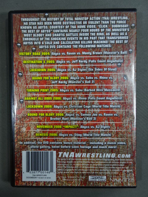 TNA DOOMSDAY THE BEST OF ABYSS