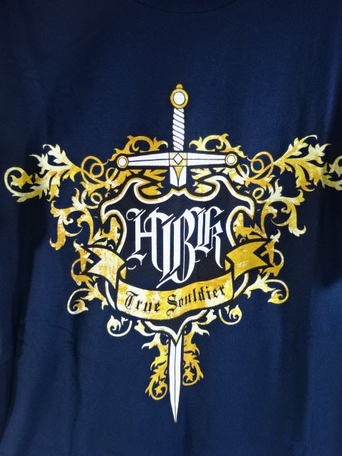 Shawn Michaels HBK Logo T-Shirt (1) (Navy)