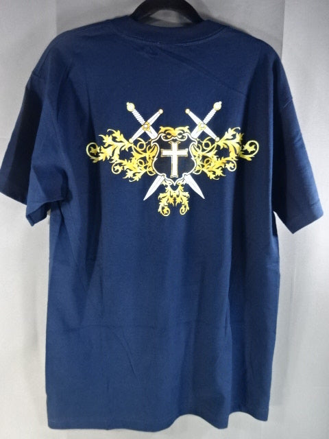 Shawn Michaels HBK Logo T-Shirt (1) (Navy)