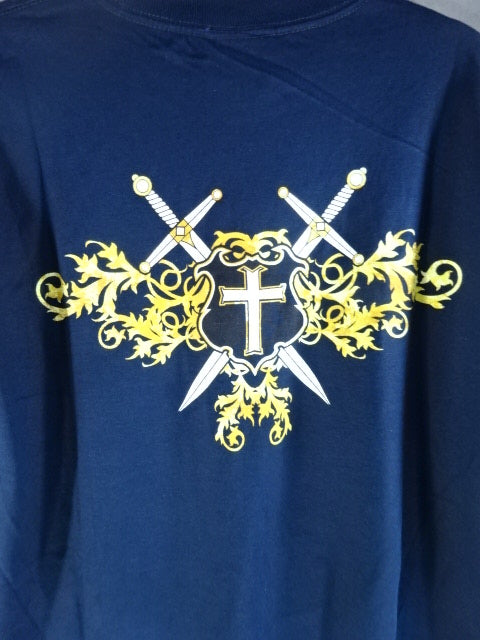 Shawn Michaels HBK Logo T-Shirt (1) (Navy)