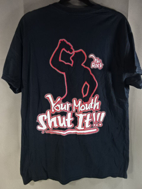 The Rock Your Role... Know It!!! T-shirt (1) (WWE / Gray)