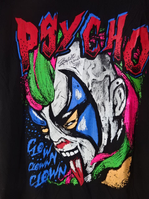 【hand signed autograph】 Psycho Crown Illustration T-shirt(1)