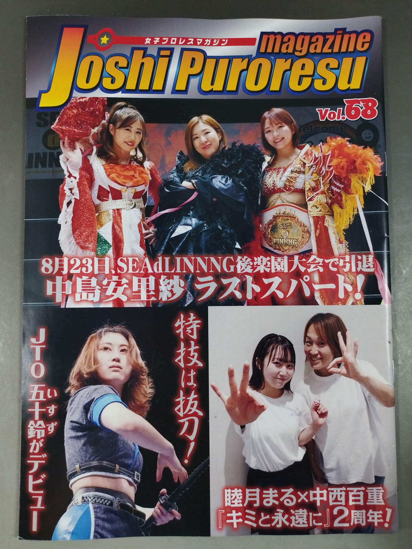 女子プロレスマガジン Vol.68