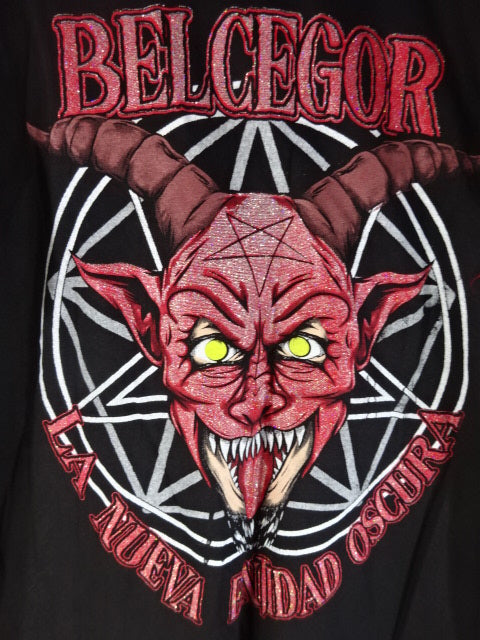 Bersegol Illustration T-shirt (2) (Black)