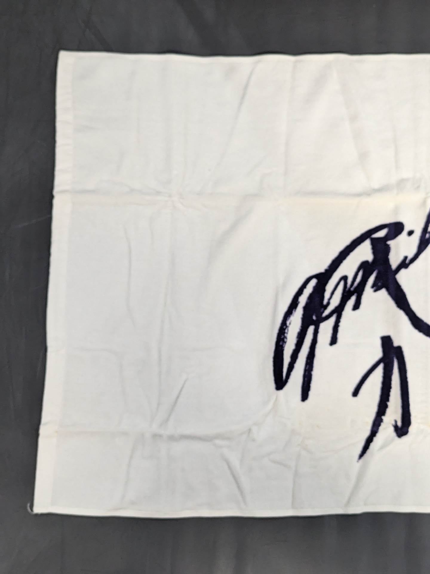 力道山「プリントサイン」バスタオル