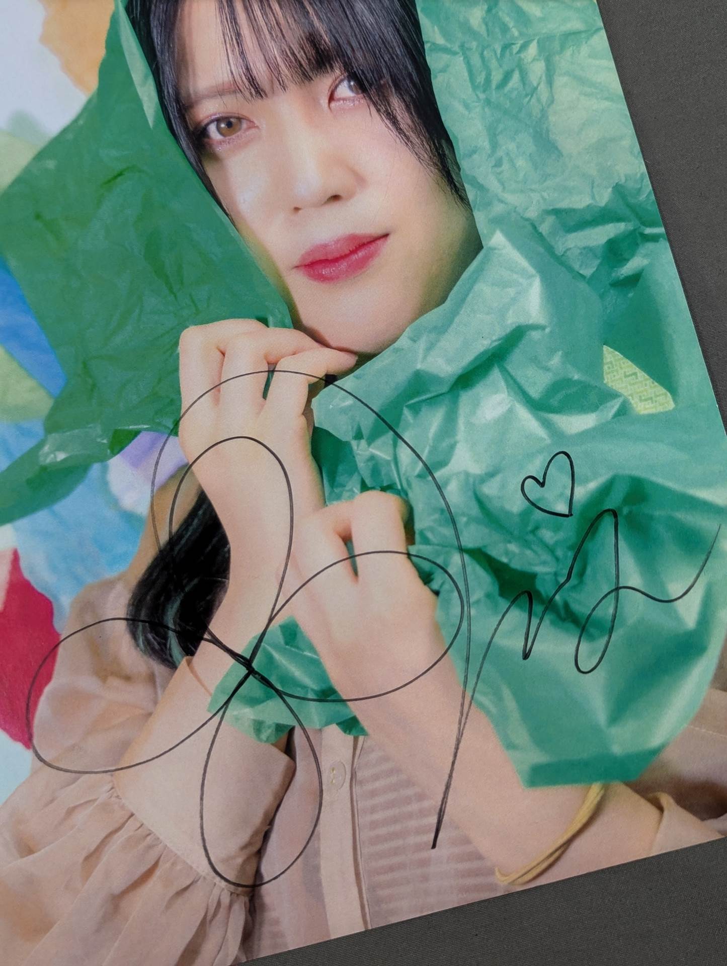 Yotsuba Miya hand signed autograph Pro-Photo (A-1)
