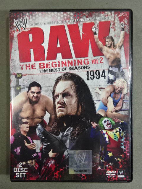 WWEⓇRAW ザ・ビギニング VOL.2 1994〈2枚組〉 WWE RAW ザ・ビギニング Vol.2 1994 新品DVD・ブルーレイ