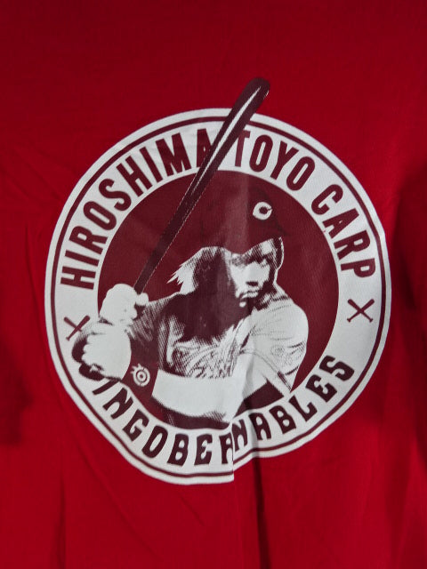 広島東洋カープ×内藤哲也BATTER NAITO コラボ Tシャツ①(レッド)