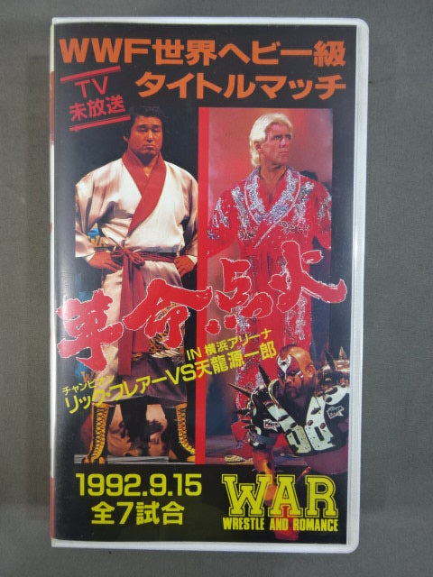 ☆WWF世界ヘビー級タイトルマッチ リック・フレアーvs天龍源一郎