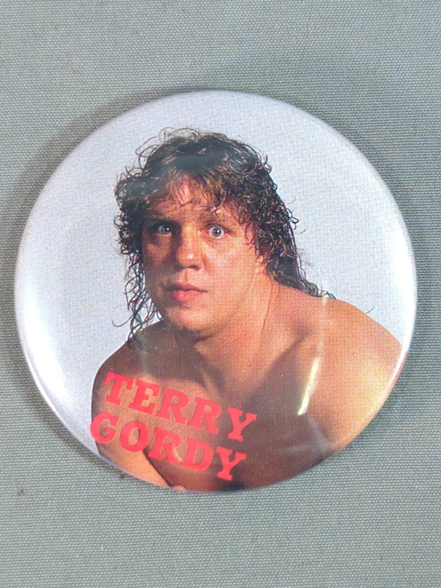 Terry Gordy PinBack button