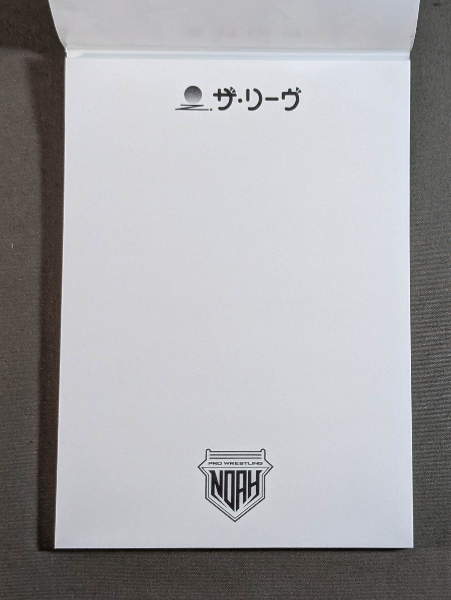 Pro-wrestling NOAH Notepad
