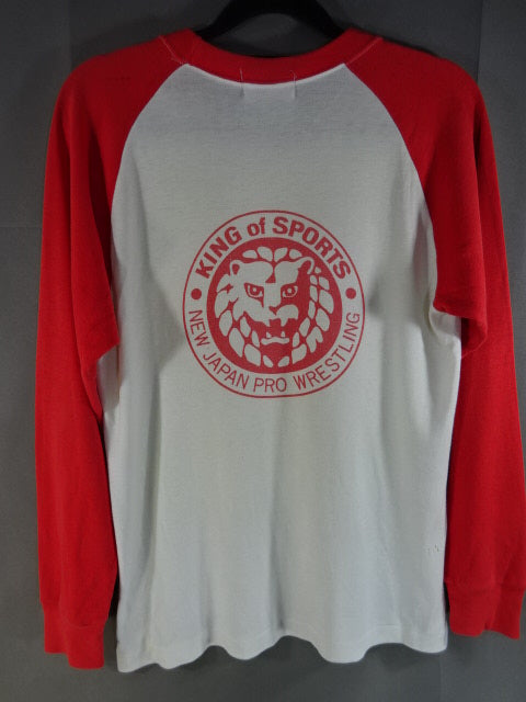アントニオ猪木 卍固め ラグラン ロングスリーブTシャツ