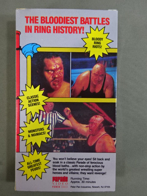 WRESTLING'S GREATEST BLOOD BATHS