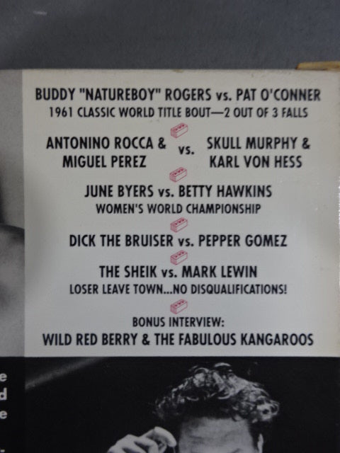 WRESTLING CLASSICS VOLUME 1