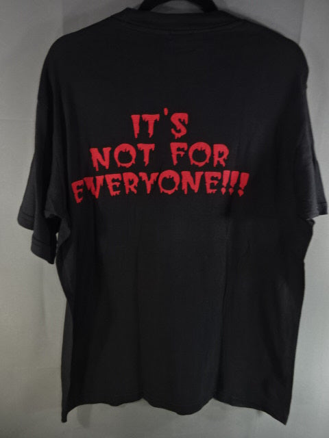 ECW ロゴ Tシャツ④(ブラック)