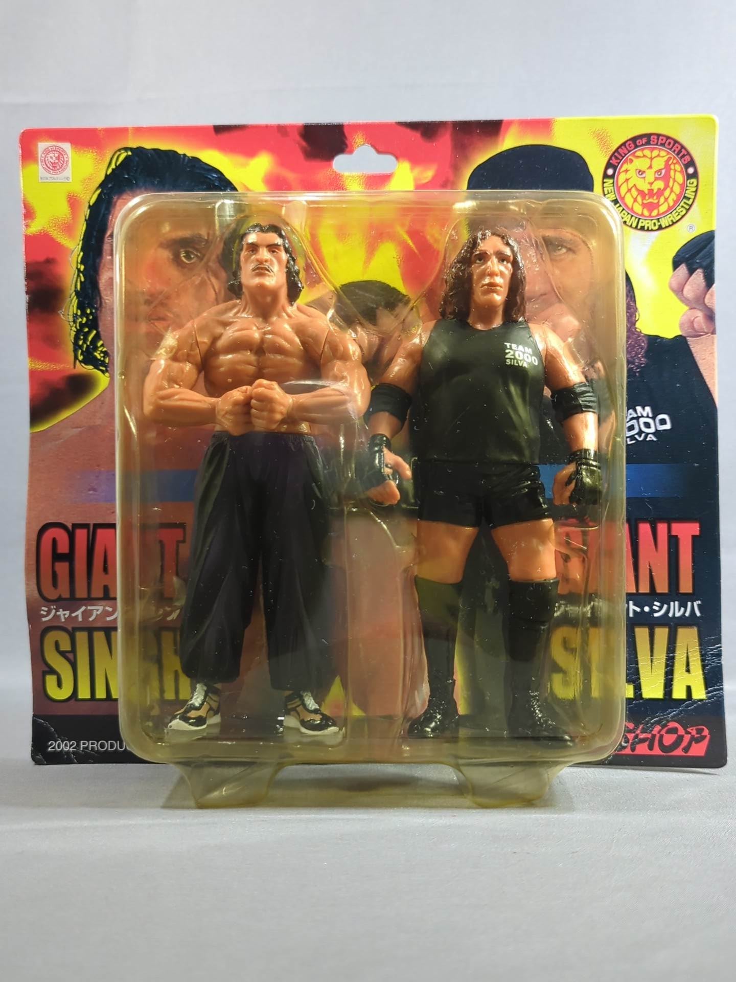 ジャイアントシルバ＆ジャイアントシン　プロレスフィギュア ジャイアント・シン＆ジャイアント・シルバ (The Great Khali