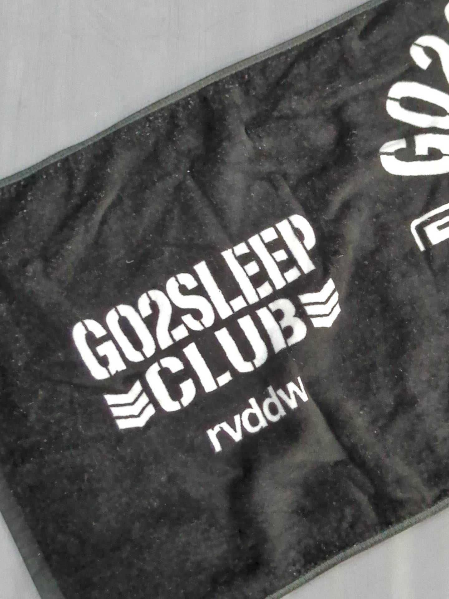 ★reversal★ KENTA「GO 2 SLEEP CLUB CIRCLE LOGO」タオル