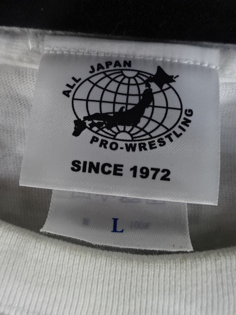 【直筆サイン入り】ライジングHAYATO Checked Tシャツ①(ホワイト)